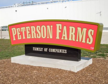 Peterson Farms Signage