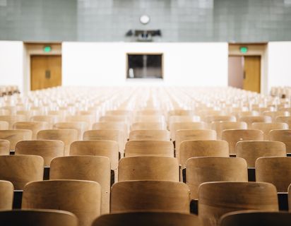 Empty Classroom Stock