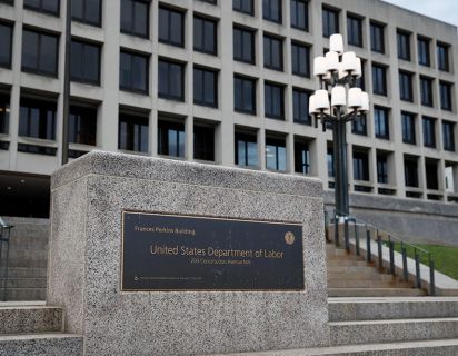 State Department of Labor Building Face