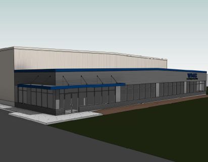 Manufacturing building rendering