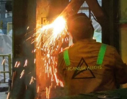 Man welding