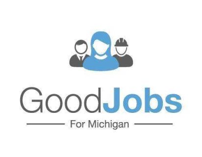 Good jobs for michigan logo